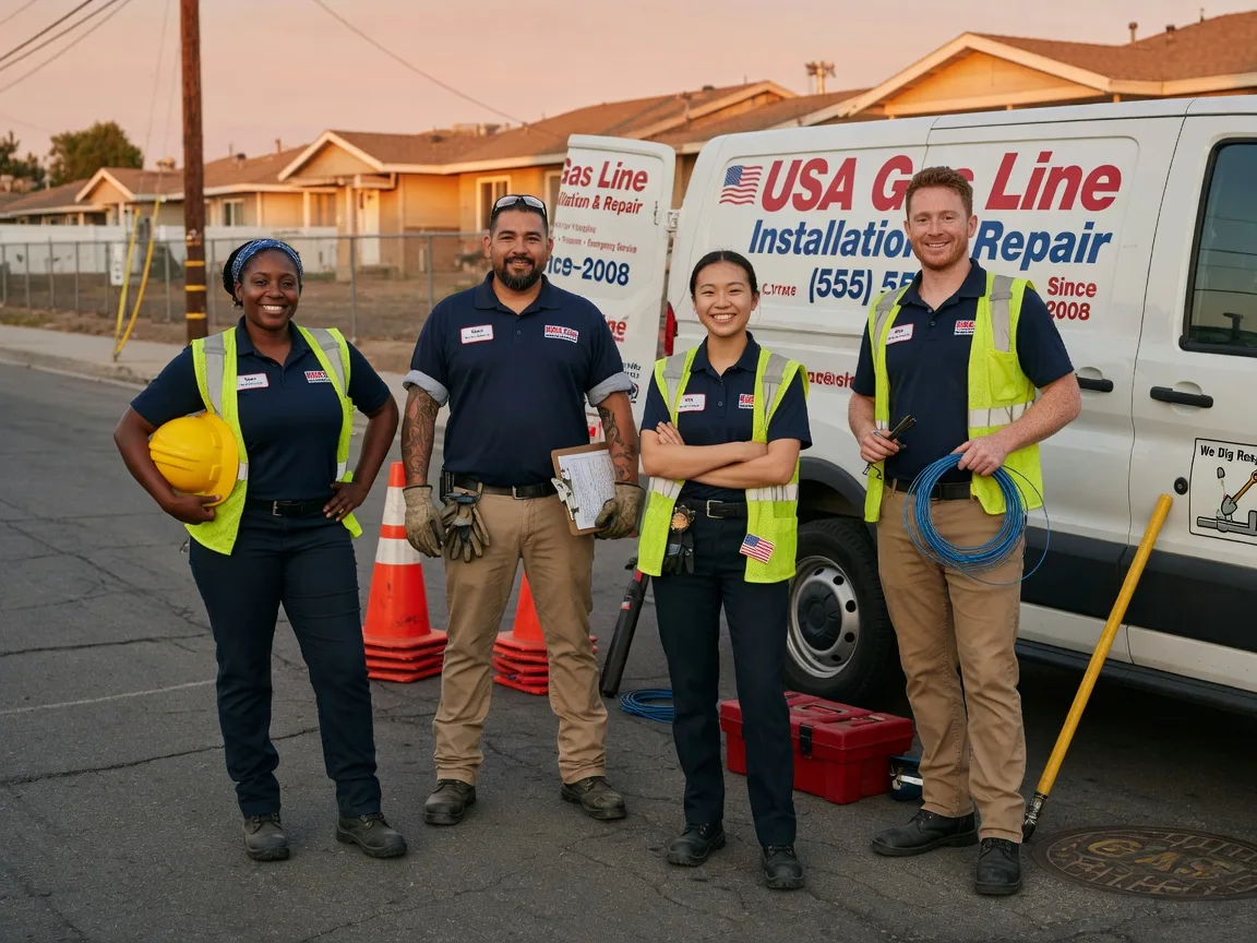Gas Line Installation company in Anatone, WA